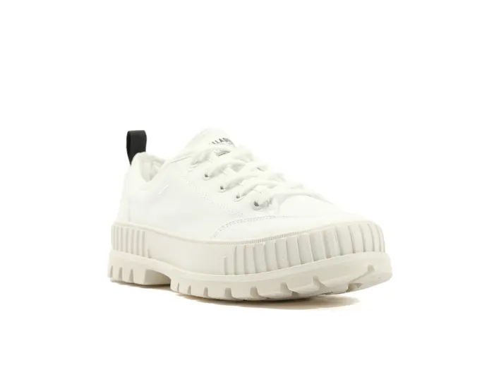 Kids PALLASHOCK LO ORGANIC 2 Star White PALLADIUM Sneakers Kids PALLASHOCK LO ORGANIC 2 Star White PALLADIUM Sneakers