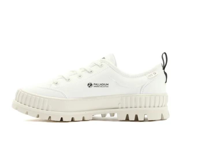 Kids PALLASHOCK LO ORGANIC 2 Star White PALLADIUM Sneakers Kids PALLASHOCK LO ORGANIC 2 Star White PALLADIUM Sneakers