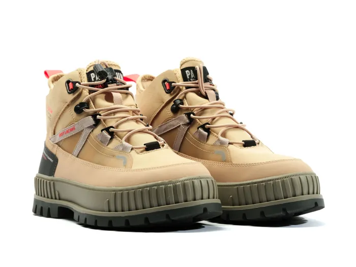 Kids PALLASHOCK TRAVEL WP Desert PALLADIUM Boots Kids PALLASHOCK TRAVEL WP Desert PALLADIUM Boots