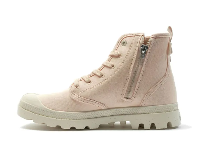 Kids PAMPA HI ZIP ORGANIC Peaskin PALLADIUM Boots