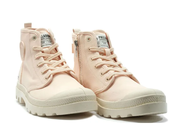Kids PAMPA HI ZIP ORGANIC Peaskin PALLADIUM Boots