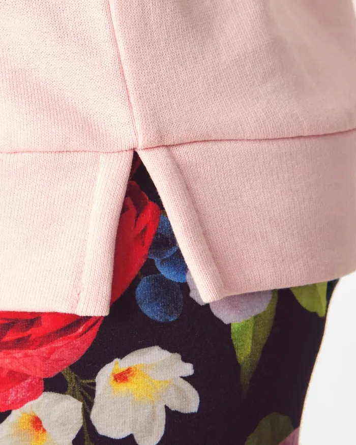 Kids PIENNA 8211 Oversized Bow Sweatshirt And Leggings Set Pink Ted Baker Playsuits and Sets Kids PIENNA 8211 Oversized Bow Sweatshirt And Leggings Set Pink Ted Baker Playsuits and Sets