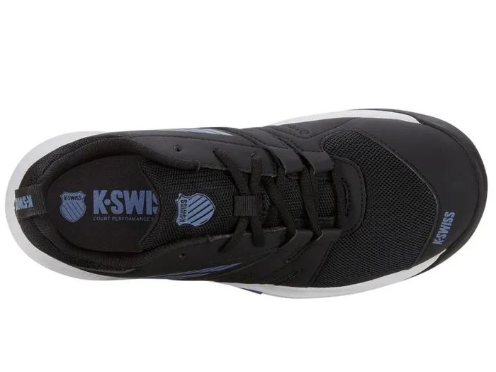 Kids Tennis KSwiss SPEEDTRAC Blackwhiteinfinity