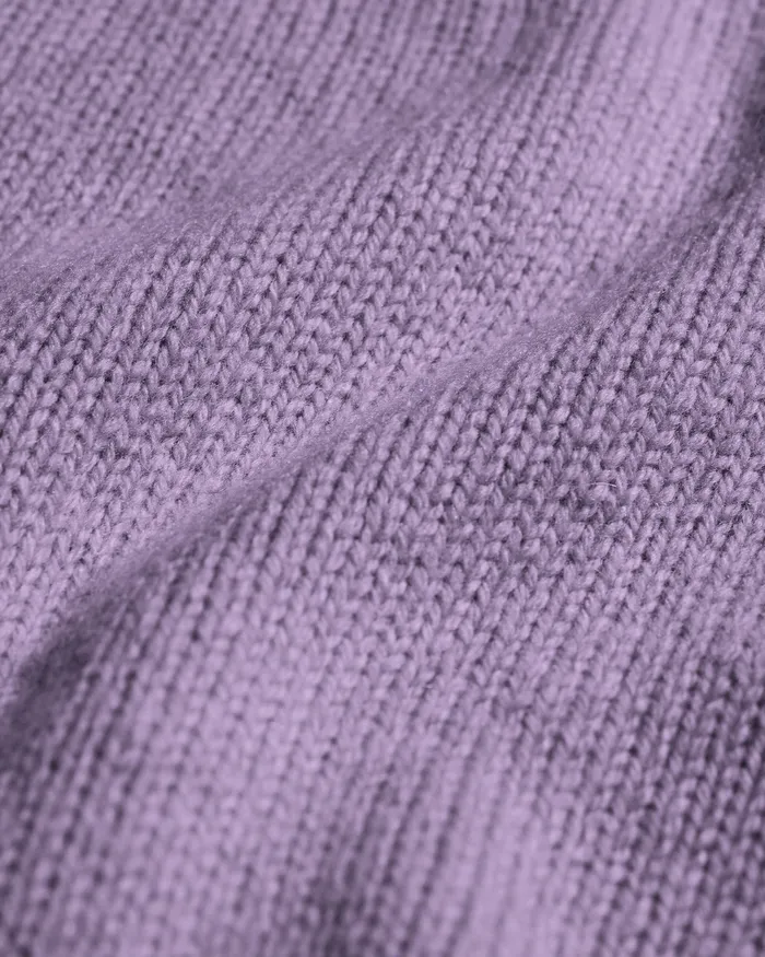 Knit Sweaters Oversized Merino Wool Crew 8211 Purple Haze Colorfulstandard Women
