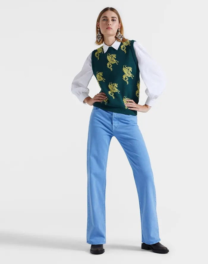 La Doublej Better Than Your Boyfriend Jeans Light Blue In Denim Women Shorts and Pants