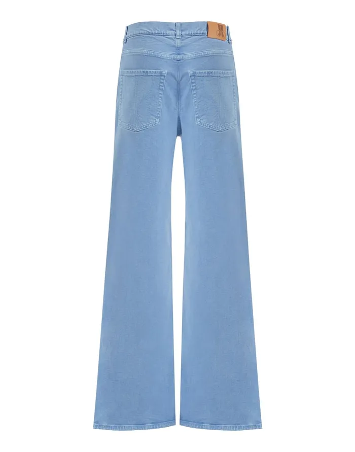 La Doublej Better Than Your Boyfriend Jeans Light Blue In Denim Women Shorts and Pants