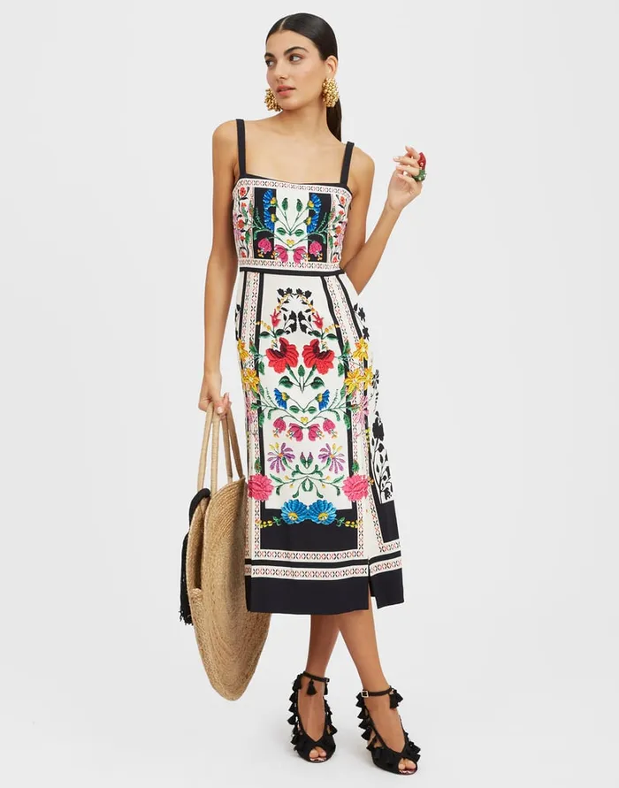 La Doublej Buy Me A Martini Dress Plaza Place Ivory In Envers Satin Women Dresses