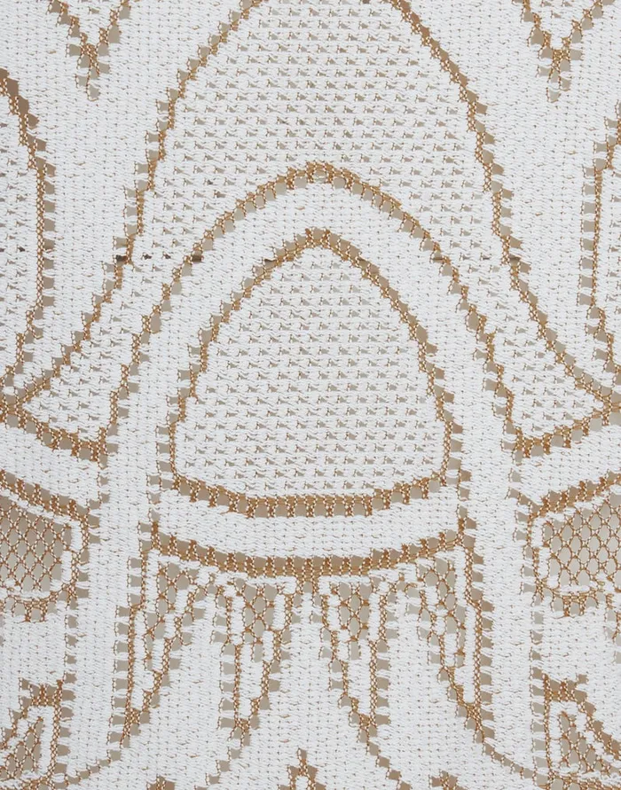 La Doublej Lacey Mini Swing Dress Solid White Smoke In Embroidered Cotton Women Dresses