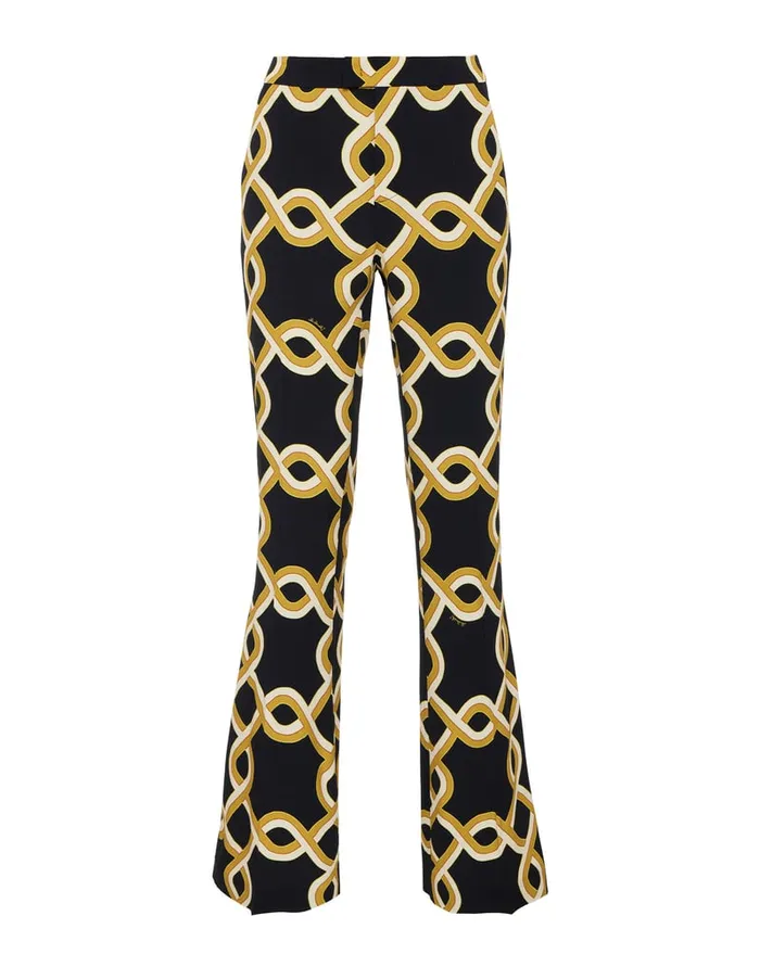La Doublej Saturday Night Pants Tackle Black In Sabl Satin Women Shorts and Pants