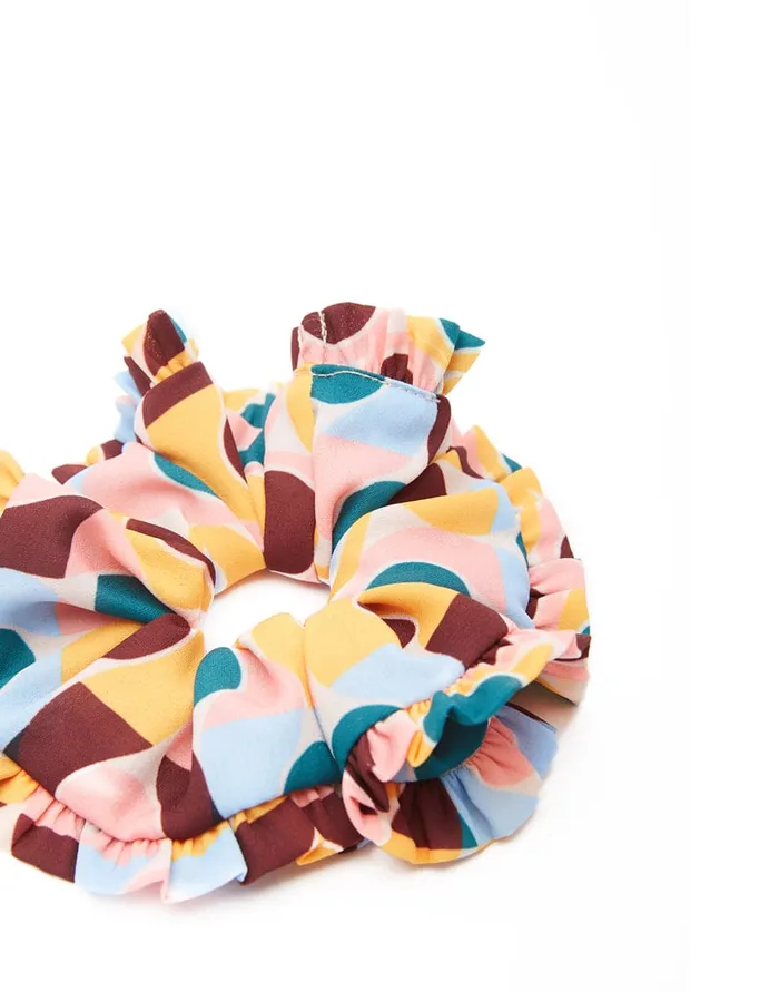 La Doublej Scrunchie Gumball In Twill Women Hair Accessories