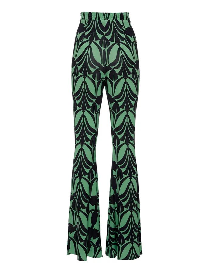 La Doublej Superflare Pant Papyrus In Flowy Jersey Women Shorts and Pants