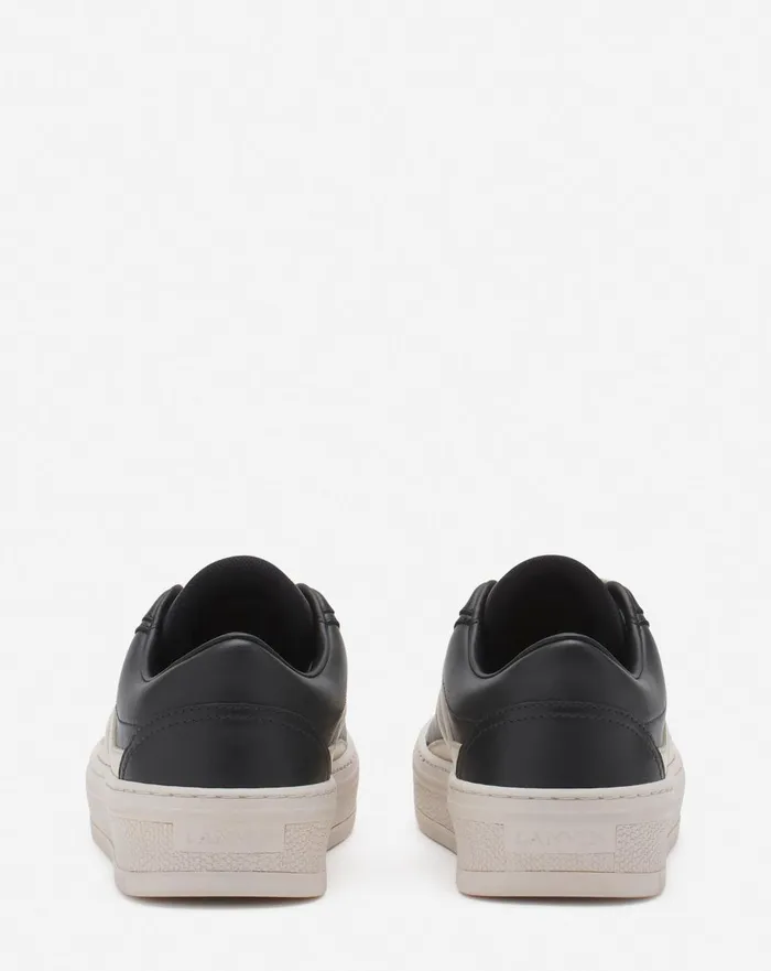 Lanvin X Future Leather Cash Sneakers For Women Dark Greybeige Women Lanvin Sneakers Lanvin X Future Leather Cash Sneakers For Women Dark Greybeige Women Lanvin Sneakers
