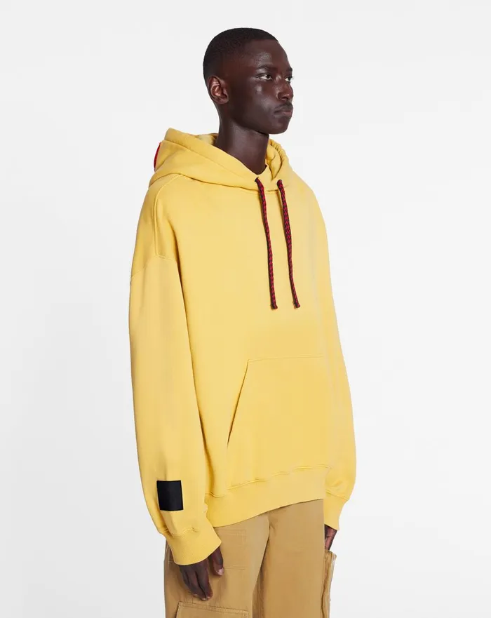 Lanvin X Future Unisex Oversized Curb Laces Corn Women Lanvin TShirts and Sweatshirts