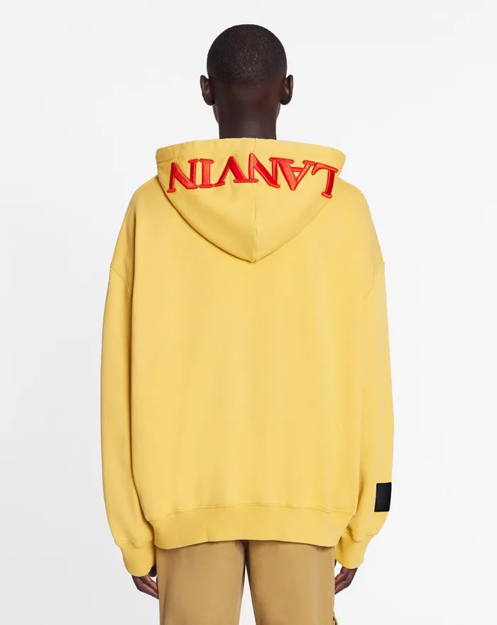 Lanvin X Future Unisex Oversized Curb Laces Corn Women Lanvin TShirts and Sweatshirts