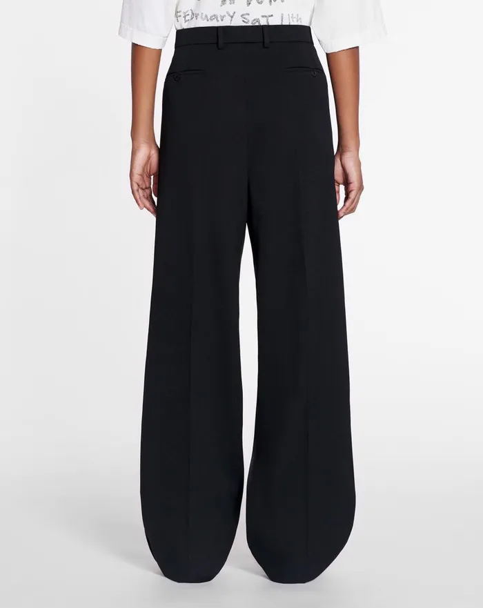 Lanvin X Future Unisex Wideleg Pants Black Men Lanvin Pants and Shorts Lanvin X Future Unisex Wideleg Pants Black Men Lanvin Pants and Shorts