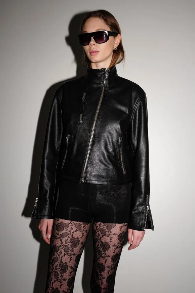 Lazer 8211 Black Women Won Hundred Coats Jackets and Blazers