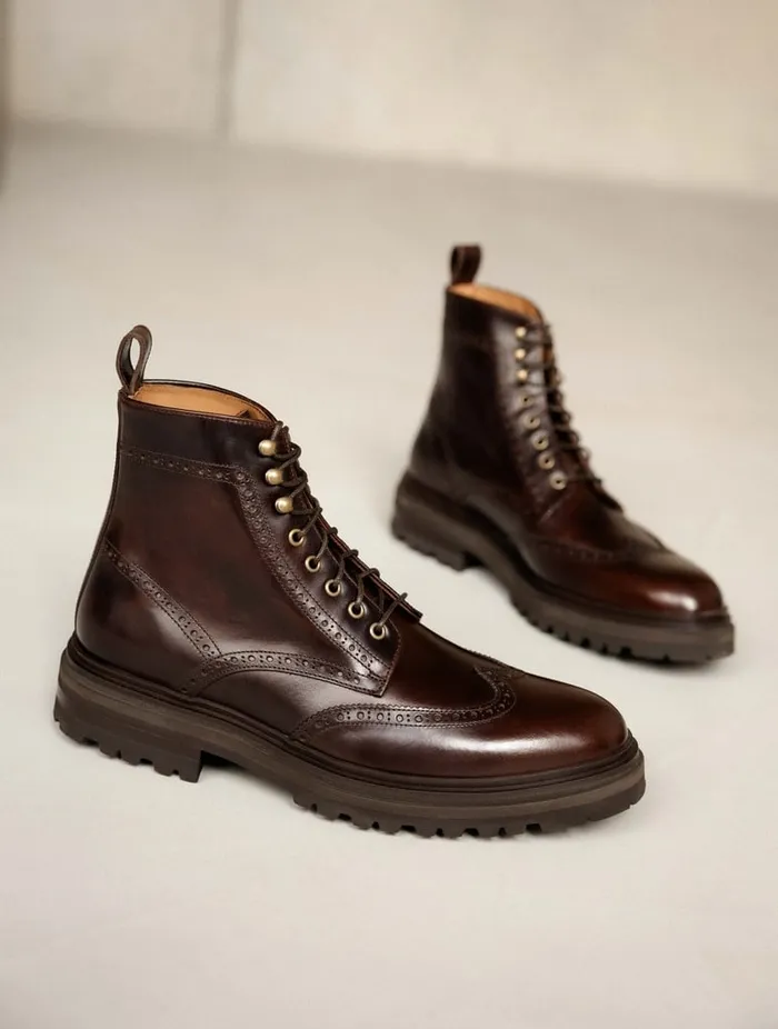 Leandro Bison Men Bobbies Boots