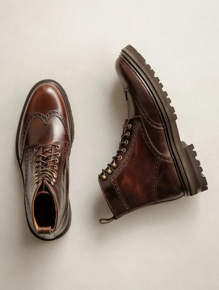 Leandro Bison Men Bobbies Boots
