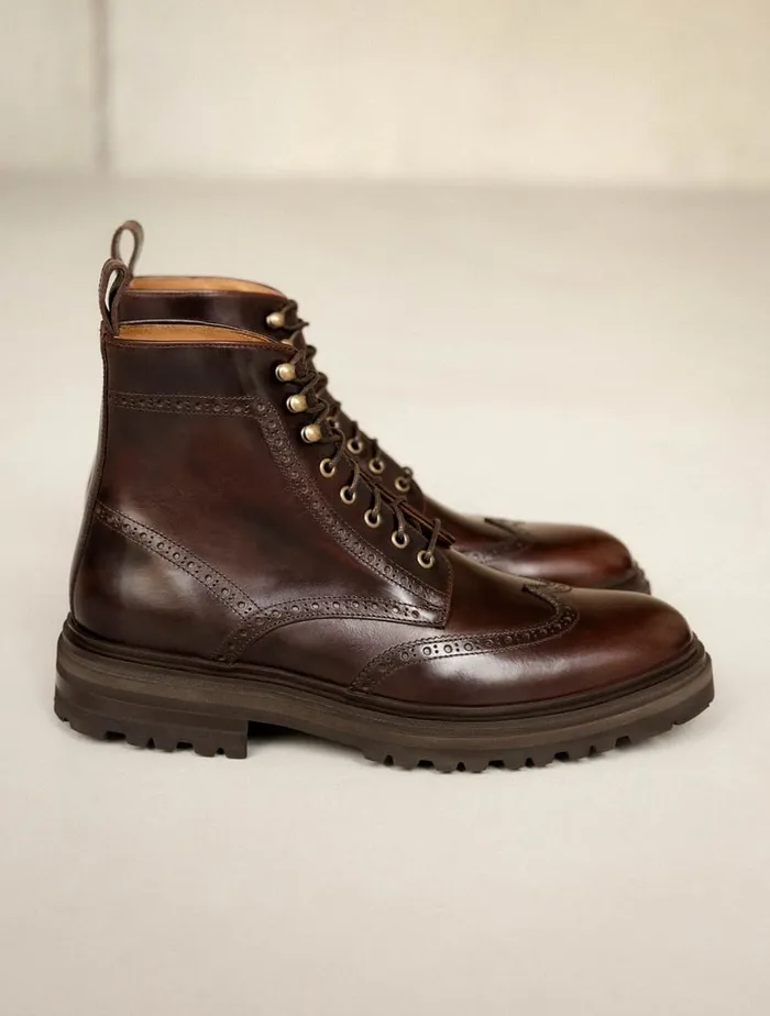 Leandro Bison Men Bobbies Boots
