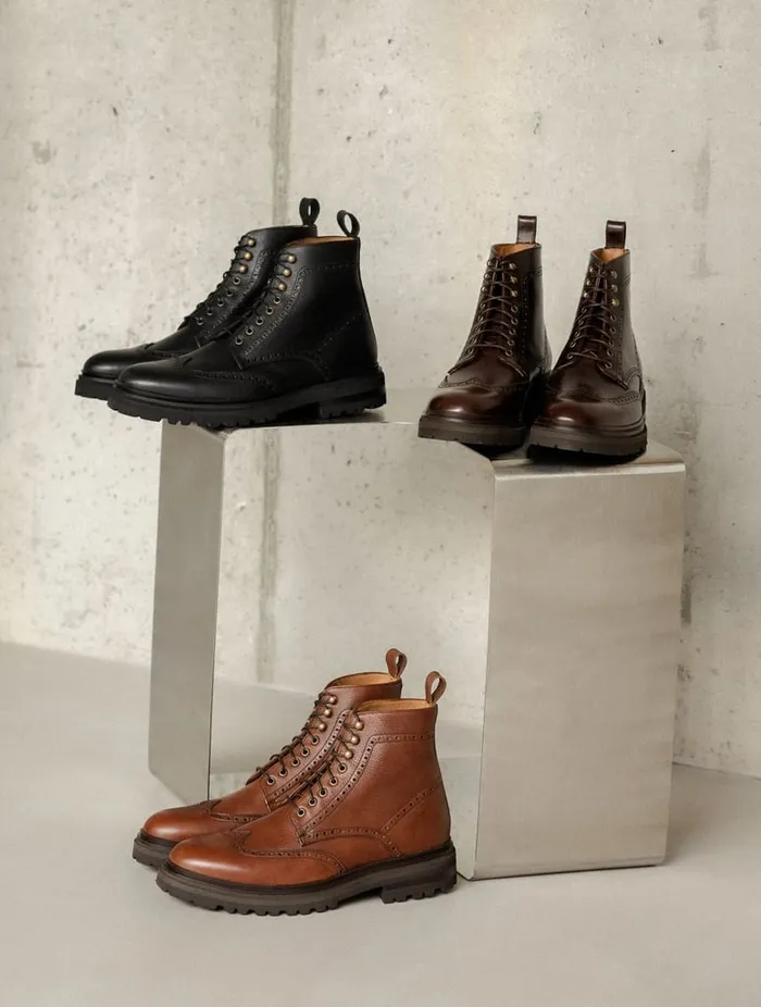 Leandro Bison Men Bobbies Boots
