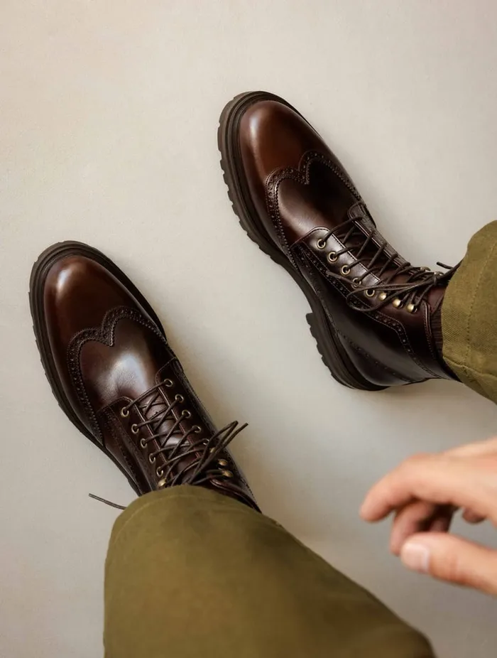 Leandro Bison Men Bobbies Boots