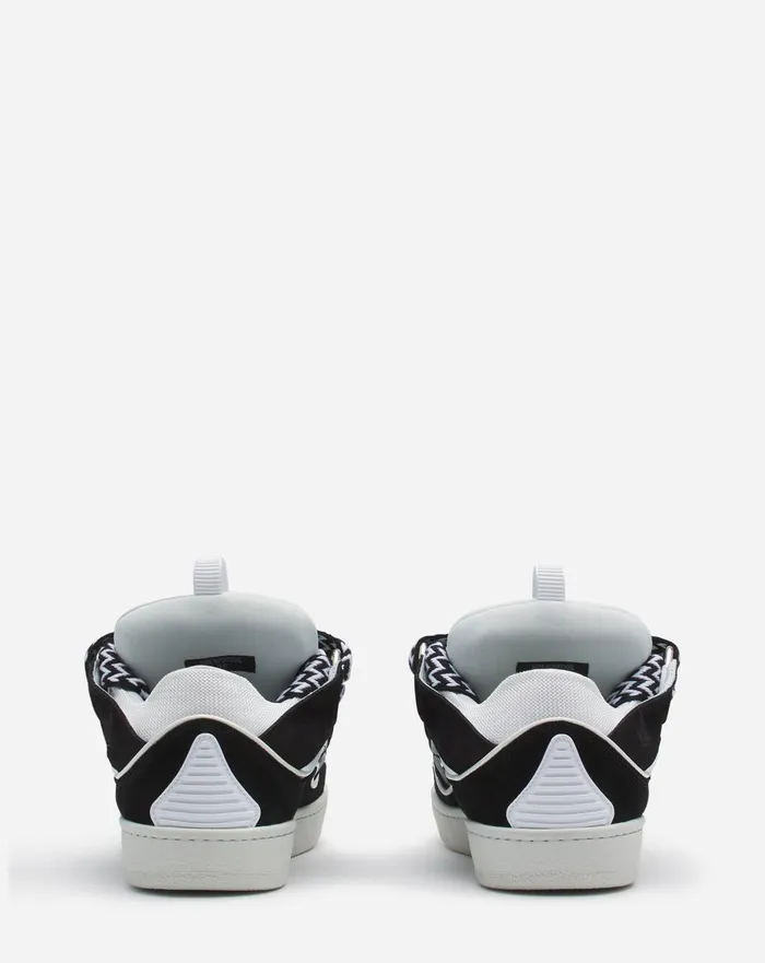 Leather Curb Sneakers Blackwhite Women Lanvin Curb Leather Curb Sneakers Blackwhite Women Lanvin Curb