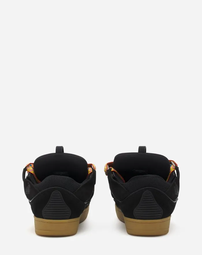 Leather Curb Sneakers Black Women Lanvin Curb Leather Curb Sneakers Black Women Lanvin Curb