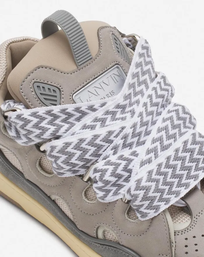 Leather Curb Sneakers Grey 2 Women Lanvin Sneakers Leather Curb Sneakers Grey 2 Women Lanvin Sneakers
