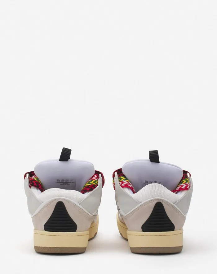 Leather Curb Sneakers White Women Lanvin Sneakers Leather Curb Sneakers White Women Lanvin Sneakers
