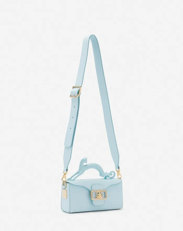 Leather Nano Pencil Cat Bag Lanvin Blue Women Lanvin Crossbody Bags and Shoulder Bags Leather Nano Pencil Cat Bag Lanvin Blue Women Lanvin Crossbody Bags and Shoulder Bags