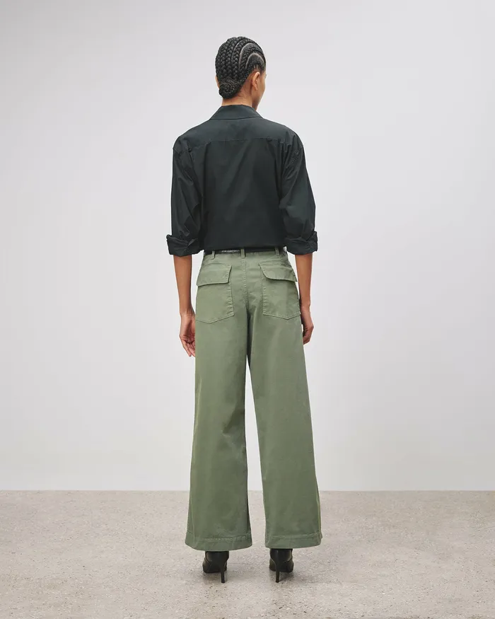 LEON BOY PANT Carbon Women Pants and Shorts Nili Lotan