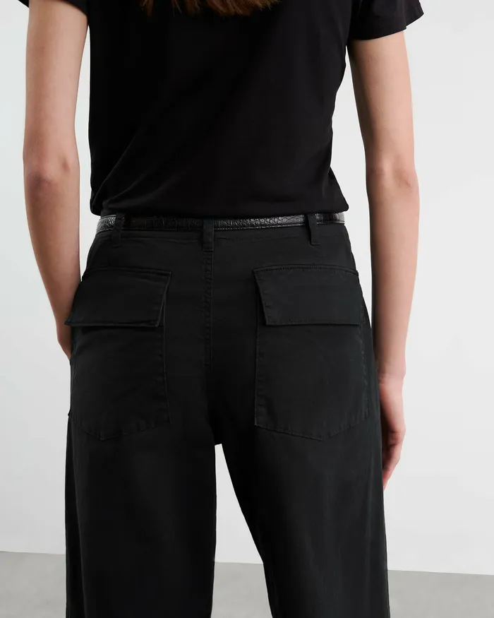 LEON BOY PANT Carbon Women Pants and Shorts Nili Lotan