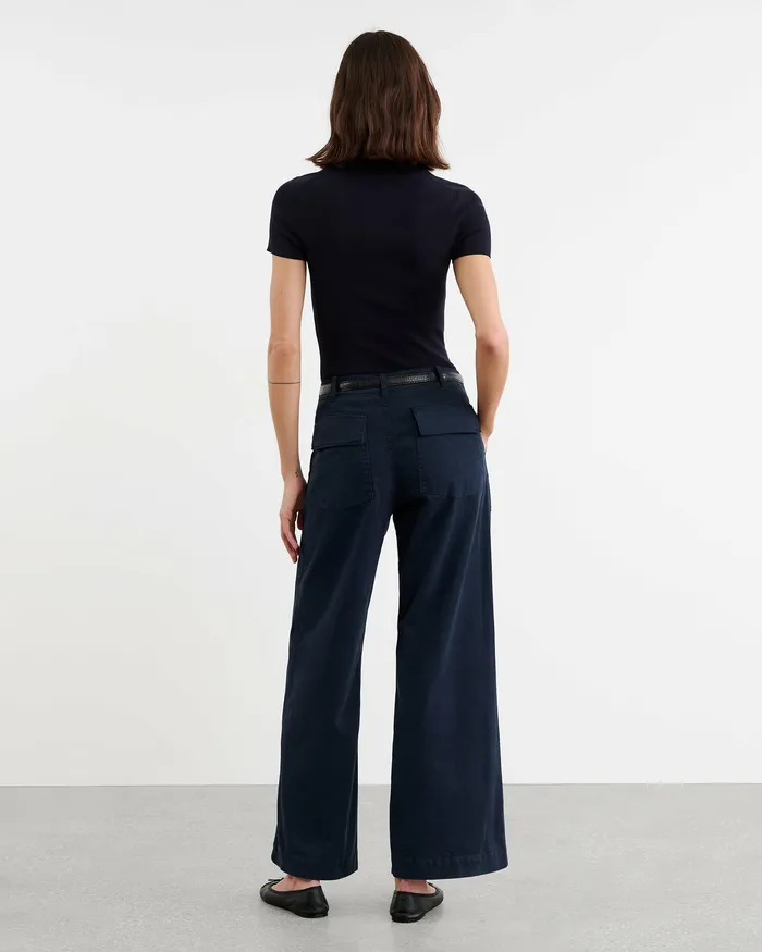 LEON BOY PANT Carbon Women Pants and Shorts Nili Lotan