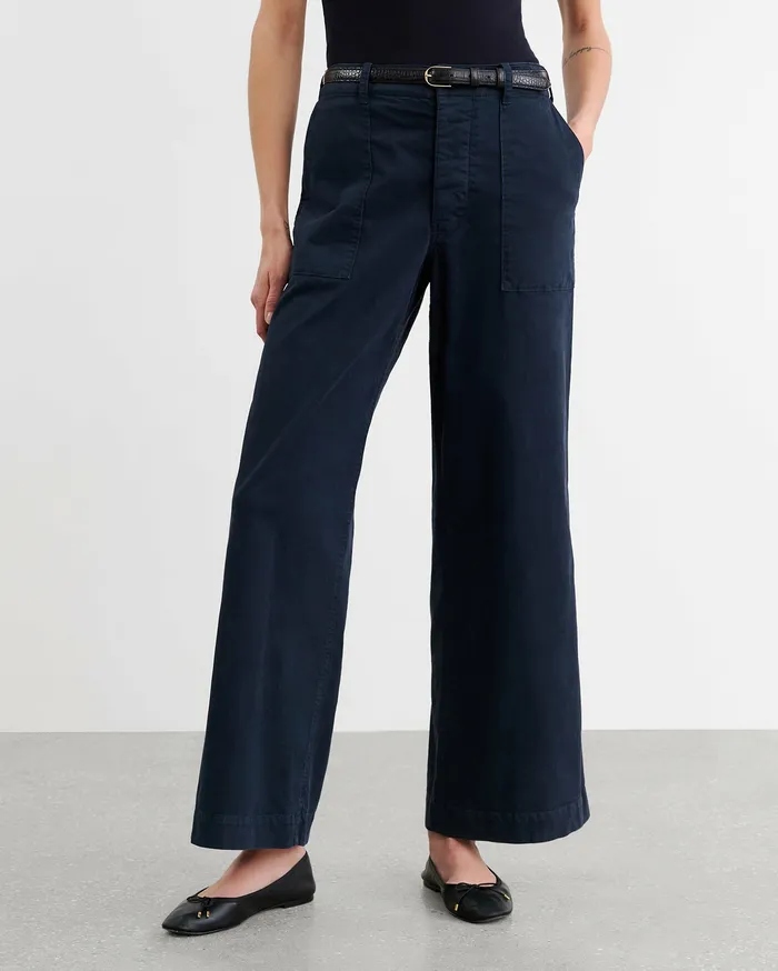 LEON BOY PANT Carbon Women Pants and Shorts Nili Lotan