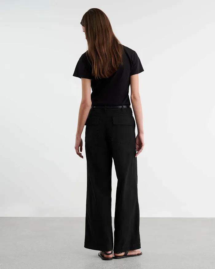 LEON BOY PANT Carbon Women Pants and Shorts Nili Lotan