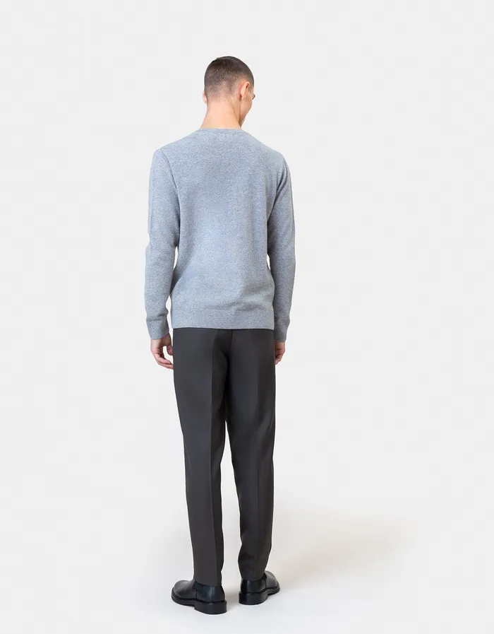 Light Merino Wool Crew 8211 Honey Beige Knit Sweaters Colorfulstandard Men