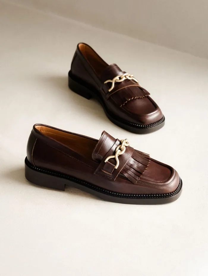 Lilo Irish Coffee Women Bobbies Loafers and Derbies