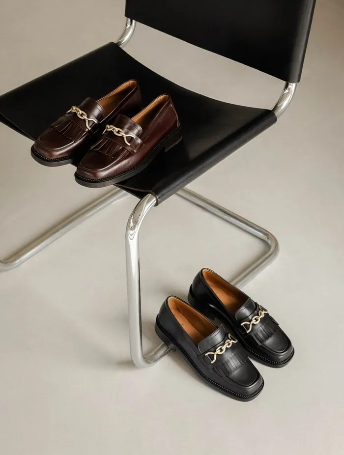 Lilo Irish Coffee Women Bobbies Loafers and Derbies