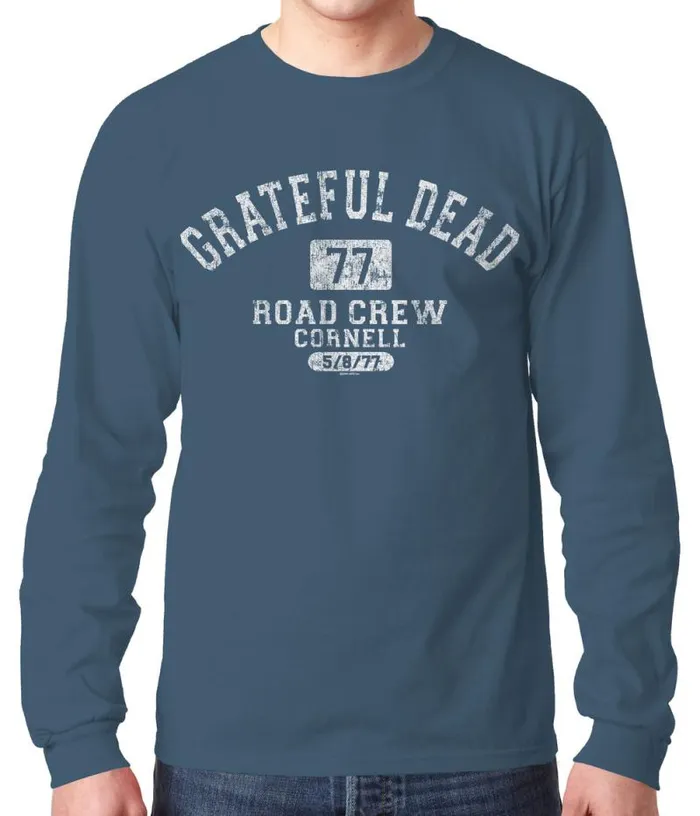 Liquid Blue Long Sleeve Men Cornell 77 Long Sleeve TShirt