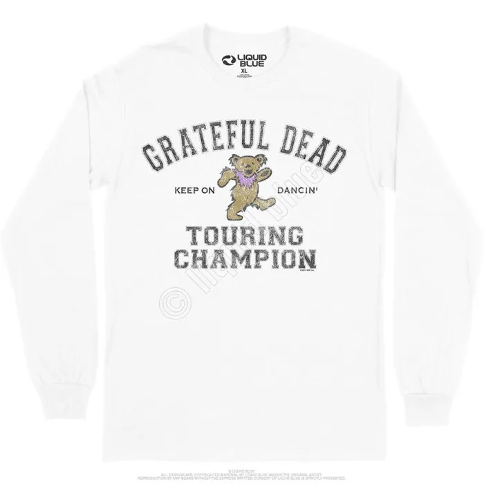 Liquid Blue Long Sleeve Men Touring Champion Long Sleeve TShirt