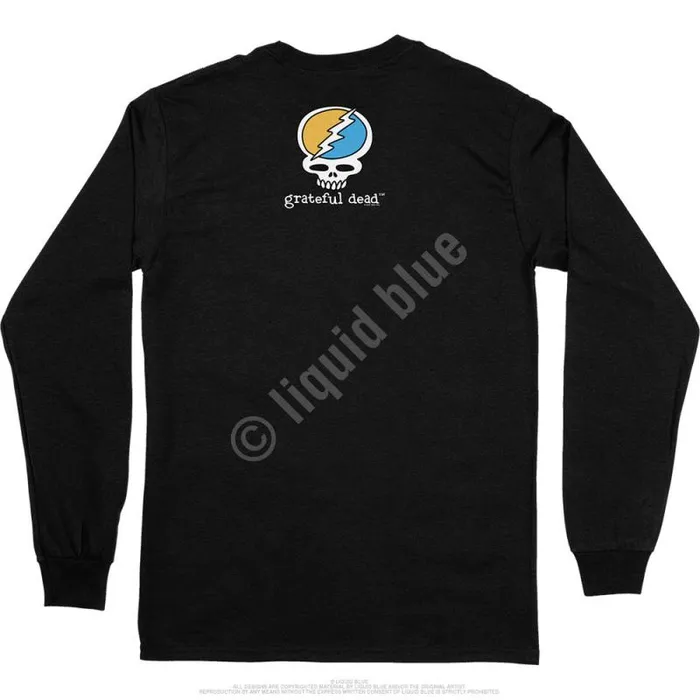 Liquid Blue Long Sleeve Men Wagon Dead Is Better Long Sleeve TShirt