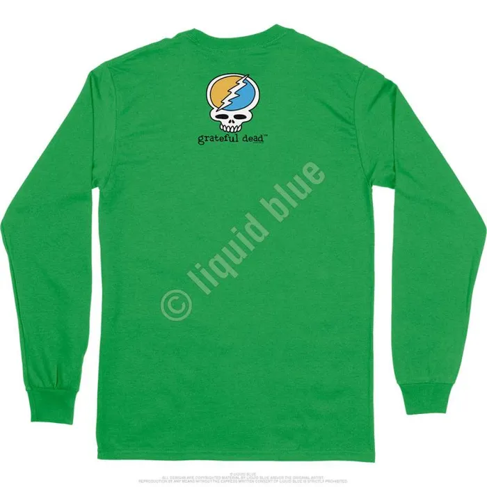 Liquid Blue Long Sleeve Men Wagon Dead Is Better Long Sleeve TShirt