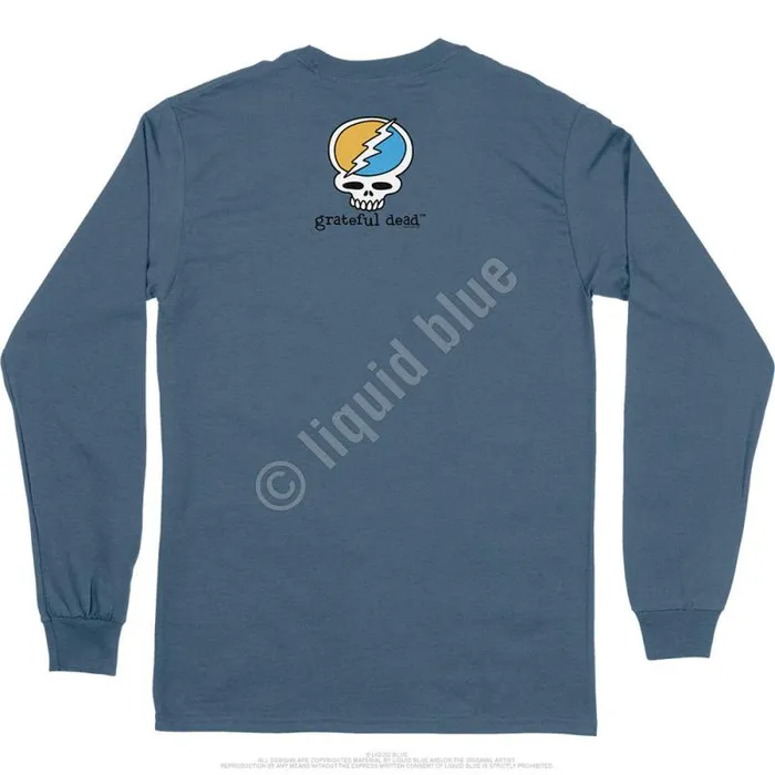 Liquid Blue Long Sleeve Men Wagon Dead Is Better Long Sleeve TShirt