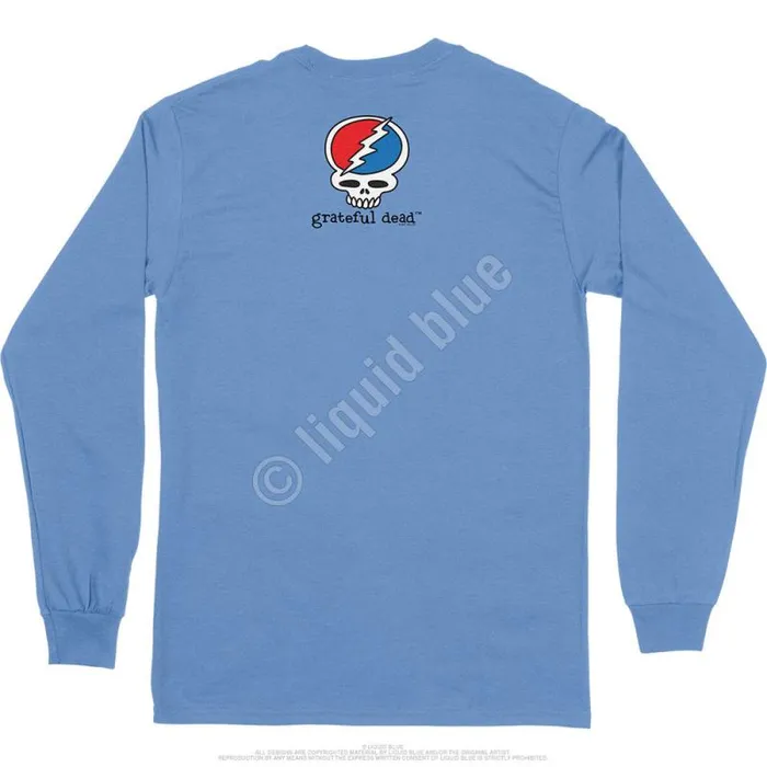 Liquid Blue Long Sleeve Men Yankee Dead Is Better Long Sleeve TShirt
