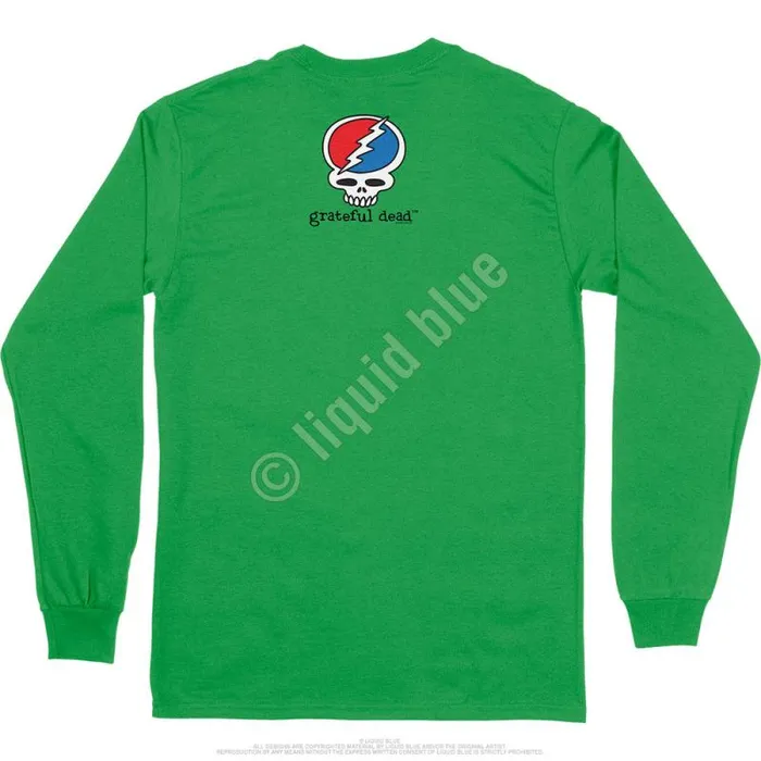 Liquid Blue Long Sleeve Men Yankee Dead Is Better Long Sleeve TShirt