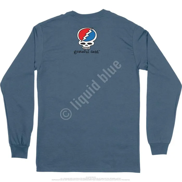 Liquid Blue Long Sleeve Men Yankee Dead Is Better Long Sleeve TShirt