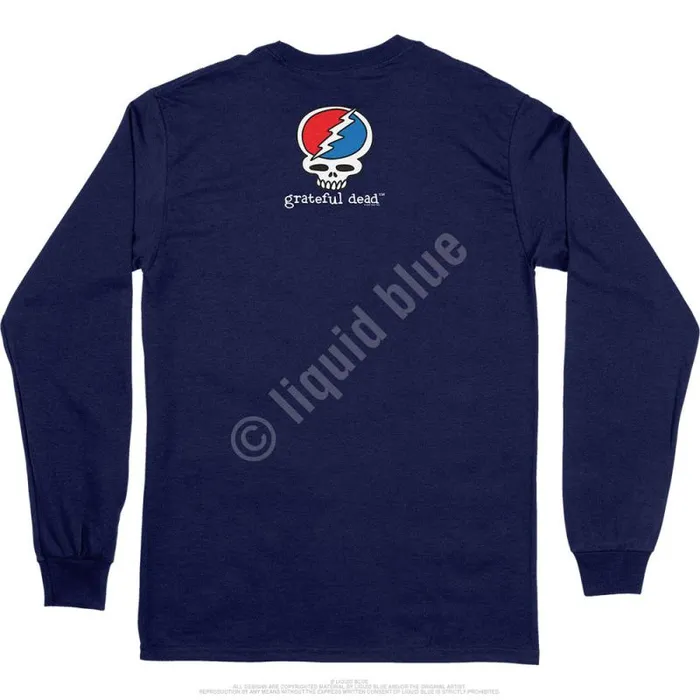 Liquid Blue Long Sleeve Men Yankee Dead Is Better Long Sleeve TShirt