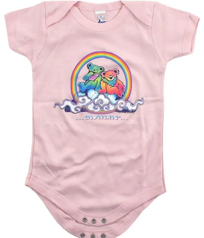Liquid Blue Onesies Kids GD Bears Cloud Pink Onesie