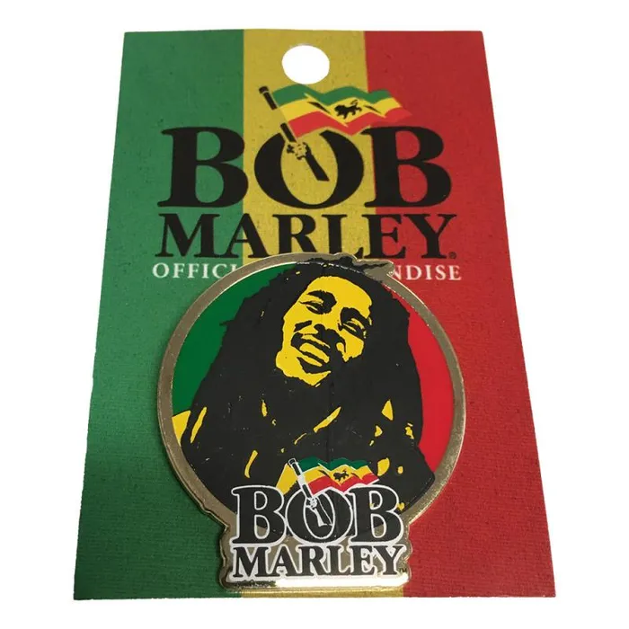 Liquid Blue Pins Accessories Marley Circular Enamel Pin