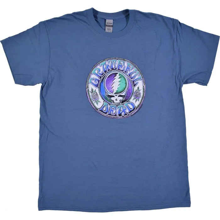 Liquid Blue TShirt Men Batik SYF Blue TShirt
